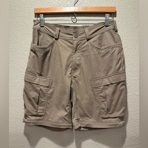 REI Men's Khaki Cargo Shorts